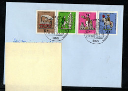 Bund 1969: Mi.-Nr. 604 - 607:  FDC Wohlfahrt     (F001) - 1961-1970