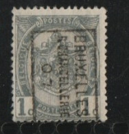 Brussel Chancelerie 1907  Nr. 857Bzz - Roller Precancels 1900-09