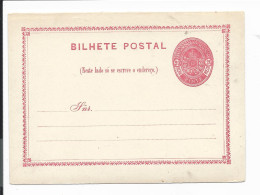 Brasilien  P 1 ** -  20 Reis Wappen  Ganzsachen-Karte - Postwaardestukken