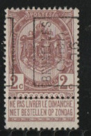 Brussel Midi 1906  Nr. 811A - Roller Precancels 1900-09