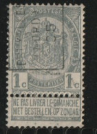 Brussel Nord 1905  Nr. 659A - Roller Precancels 1900-09
