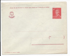 Argentinien  U 49 ** -  40 C.  San Martin Umschlag - Postal Stationery