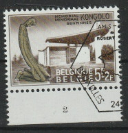 België OCB 1420 (0) Met Plaatnummer 2 - 1961-1970