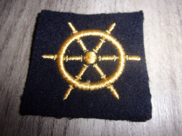 Brevet De Spécialité Tissu Spécialité D' Officier Manœuvrier De La Marine Nationale - Uniformen