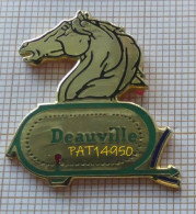 PAT14950 HIPPODROME DE DEAUVILLE CHEVAL PMU COURSES HIPPIQUES Dpt 14 CALVADOS En Version EGF DOUBLE SIX - Jeux