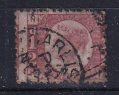 G.B.: 1870/79   QV   ½d    [Plate 20]   Used - Usados