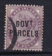 G.B.: 1891/1900   QV   'Govt Parcels' OVPT   SG O69   1d    Used - Gebruikt