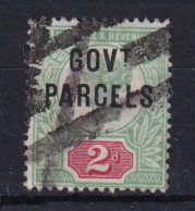 G.B.: 1891/1900   QV   'Govt Parcels' OVPT   SG O70   2d    Used - Gebraucht