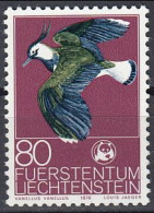 Liechtenstein 1976 (AVE037) (MNH) (Mi 647) - Northern Lapwing (Vanellus Vanellus) - Storchenvögel