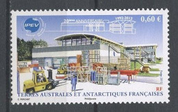 TAAF 2012  N° 637 ** Neuf MNH Superbe C 2,40 € Paul Emile Victor IPEV Institut Polaire Français Bâtiments - Ungebraucht