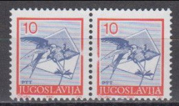 Yugoslavia 1990 (AVE185) (MNH) (Mi 2429A) - Barn Swallow (Hirundo Rustica) - Golondrinas