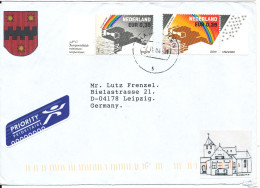 Netherlands Cover Sent To Germany 2004 Topic Stamps - Brieven En Documenten