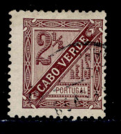 ! ! Cabo Verde - 1893 D. Carlos 2 1/2 R - Af. 24 - Used (ca 178) - Cap Vert