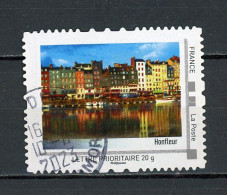 FRANCE - PERSONNALISÉS - HONFLEUR -  N° Yvert 7 (IDT) OBLI;  LETTRE PRIORITAIRE 20 G - Usati