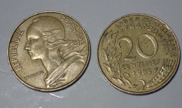 Monnaie France, 20 Cts Marianne1989 SUP - 20 Centimes