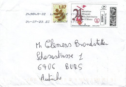 24984 2023 Ass. Museale Patrimoine D'Alsace - Vorausentwertung Esche Blatt - Druckbare Briefmarken (Montimbrenligne)