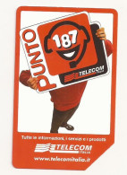 CT1 - Italy Phonecard - Telecom Italia  - 10000 Lire - 5,16 Euro - Punto 187 - Altri & Non Classificati