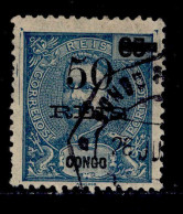 ! ! Congo - 1905 D. Carlos  50 R - Af. 54 - Used (ca 190) - Portugees Congo