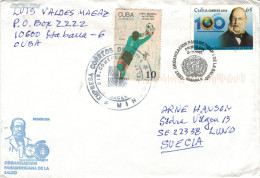 Kuba 2002 Tormann - Org. Panamericana De La Salud > Schweden - Storia Postale