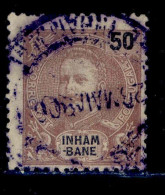 ! ! Inhambane - 1903 D. Carlos 50 R - Af. 21 - Used (ca 192) - Inhambane