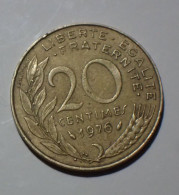 Monnaie France, 20 Cts Marianne1976 SUP - 20 Centimes