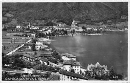 Lago Di Lugano Capolago Riva Vitale - Capolago