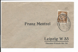 Bahnpost  Frankfurt - Usingen, Zug 2001 Auf  Geschäftsbrief - 1937 N. Leipzig Verwendet - Franking Machines (EMA)