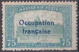 Arad Occupation Française En Hongrie Mi 19 (K6) - Ungebraucht