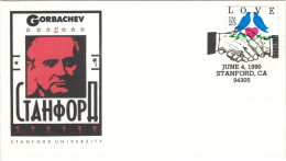 Love Stanford CA 94305 4.6.1990 Präsident Gorbatschow In Universität Vgl. Ende Kalter Krieg & Gebrochene Vereinbarungen - Covers & Documents