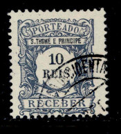 ! ! St. Thomas - 1904 Postage Due 10 R - Af. P 02 - Used (ca 211) - St. Thomas & Prince