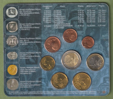 COFFRET EUROS GRECE 2005 NEUF FDC - 8 MONNAIES - Grèce