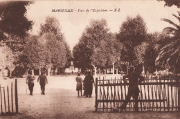 MARSEILLE PARC DE L EXPOSITION CARTE PEU COURANTE - Parks