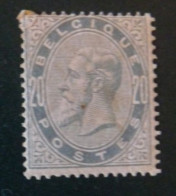 Belgium N° 39 *  1883  Cat: 250 € Défaut - 1883 Leopold II