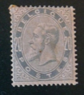 Belgium N° 39 *  1883  Cat: 250 € Défaut - 1883 Leopold II