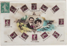 Le Secret Des Timbres - 1911 / Couple - Timbres (représentations)