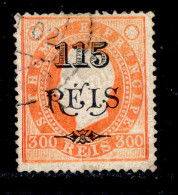 ! ! St. Thomas - 1902 D. Luis OVP 115 R - Af. 65 - Used (ca 221) - St. Thomas & Prince