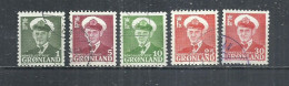 GREENLAND 1950 - KING FREDERICK IX - USED OBLITERE GESTEMPELT USADO - Used Stamps