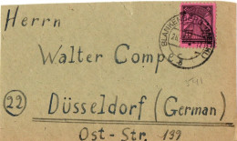 ALLEMAGNE MECLEMBOURG YT N°11 OBLITERE BLANKENGERG SUR FRAGMENT - Used