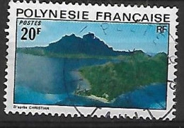 POLYNESIE FRANCAISE: Paysages:Polychrome   N°102  Année:1974 - Usati