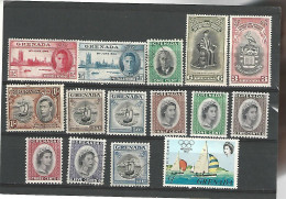 54588 ) Collection Grenada King Queen - Grenada (...-1974)