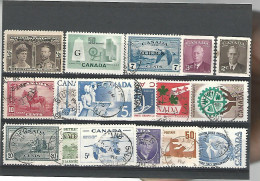 54595 ) Collection Canada  King G Overprint OHMS - Verzamelingen