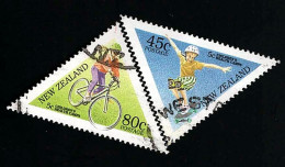 1995 Health  Michel NZ 1428 - 1429 Stamp Number NZ B149 - 150 Yvert Et Tellier NZ 1371 - 1372 - Usados