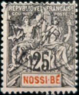 LP3972/359 - 1894 - COLONIES FRANÇAISES - NOSSI-BE - N°34 Avec Cachet à Date - Gebruikt