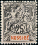 LP3972/359 - 1894 - COLONIES FRANÇAISES - NOSSI-BE - N°34 Avec Cachet à Date - Usati