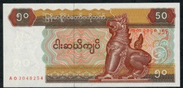 MYANMAR  P73b 50  KYATS  1997 #AO      UNC. - Myanmar