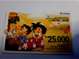 INDONESIA / PREPAID/   RP 25.000 /  ARENA ANAK DOGGIE         Fine Used Card  **16075** - Indonesien