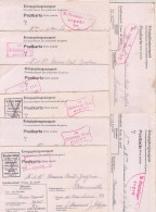 Belgique  - Kriegsgefangenenpost - Correspondance De Prisonniers De Guerre - Lot De 8 Cartes - Guerre 40-45 (Lettres & Documents)