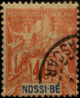 LP3972/361 - 1894 - COLONIES FRANÇAISES - NOSSI-BE - N°36 Avec Cachet à Date - Usati