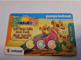 INDONESIA / PREPAID/   RP 10.000 /  PUNYA INDOSAT         Fine Used Card  **16079** - Indonesia