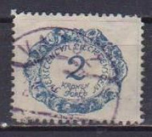 LIECHTENSTEIN  1920 SEGNATASSE  VALORE IN UN OVALE UNIF. 11  USATO  VF - Segnatasse